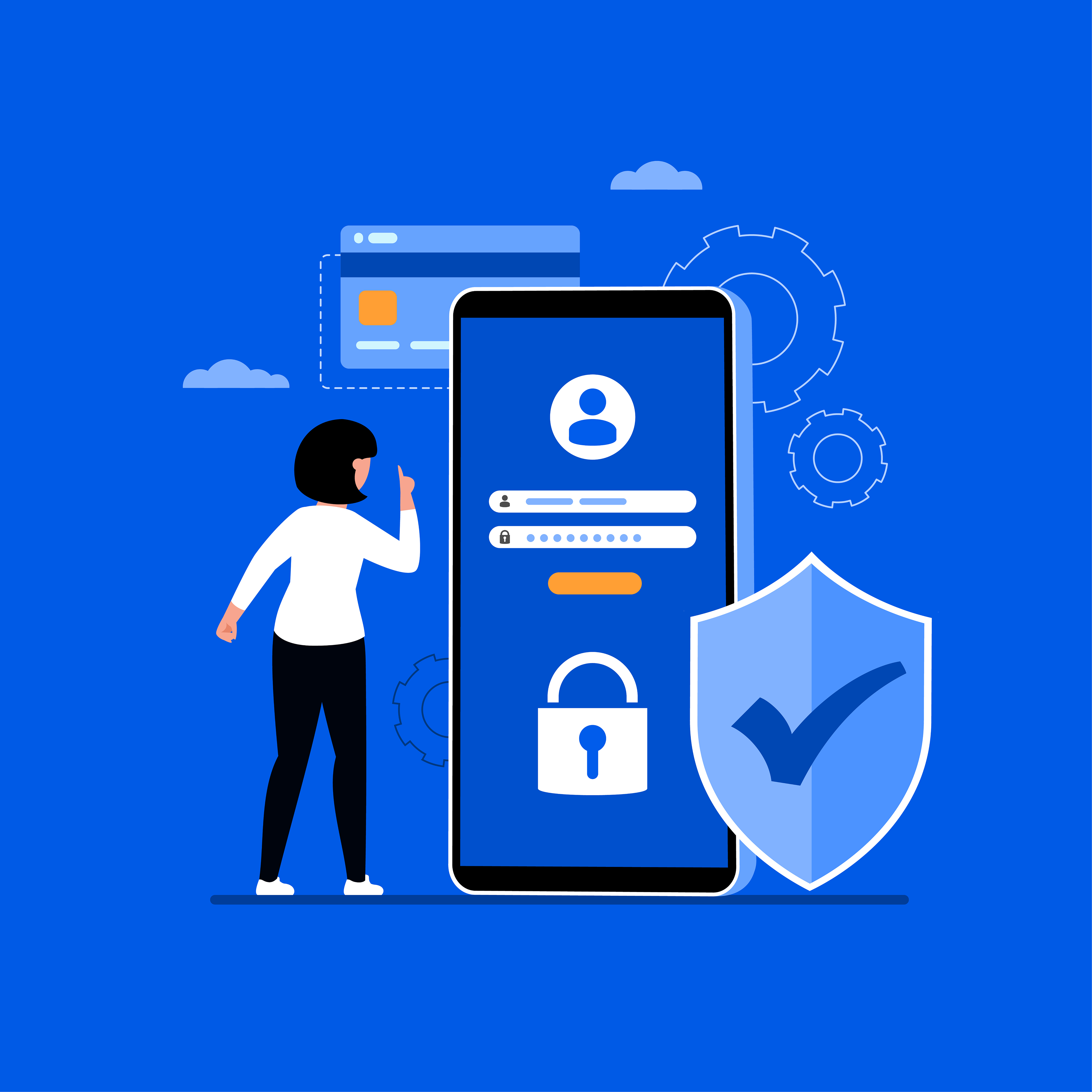 Ilustrasi Login